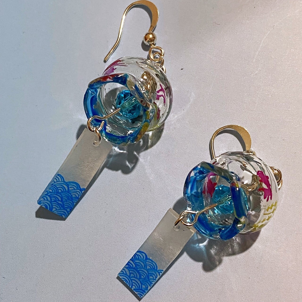 金魚鉢風鈴のピアス/イヤリング - メノ工房 GALLERY | minne