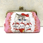  再販　がま口ポーチ　コヤンイサムチョン　ルミちゃん