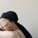 long ribbon turban