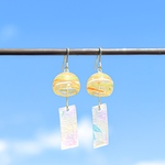 ヨーヨー柄 風鈴ピアス🎐