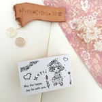 No.1111 ドールちゃん　メルシー　スタンプ