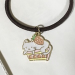 〈再販3〉苺ケーキ　猫ちゃんヘアゴム