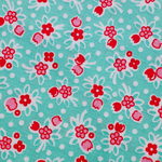 USAファブリック　Southern Belles Flower Bouquet Aloe