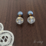 【再販】お星さまのホワイトピアス