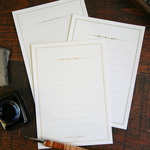 装飾罫線 Mini Stationery Paper all Antique -52-