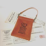 プルアップオイルヌメ バネポーチ
