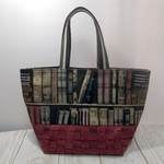 ☆本棚柄のミニトートbag☆