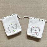 いい感じの巾着  2コセット