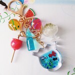 M様♡ご予約品/夏祭り🏮👘🍧縁日のキーホルダー/チャーム②