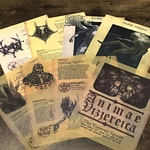 魔物の書★悪魔と魔物のデザインペーパー8枚入