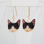 はちわれねこピアス・おすまし