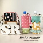 ◎su・・さまオーダー品　　デジカメポーチ(ショルダータイプ）＆ ペットボトルカバー