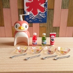 再再販売 ペンギンかき氷器セット ピンク