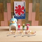 再再販売 ペンギンかき氷器セット 水色