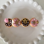ドーナツのバレッタ♡6cmG