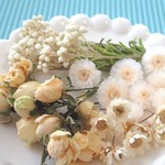 小花のドライフラワーセット＜ナチュラルホワイト系＞