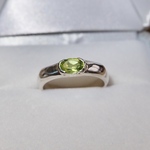 ペリドット×silver925リング　8月誕生石♡