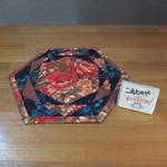 花布コースター・ヘキサゴン　700円→500円に！！