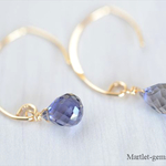 14kgf*violetアイオライト ピアス