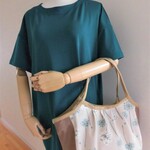 ＊N様オーダー品＊アガパンサス花柄の大きめグラニー