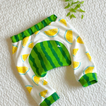 スイカ柄🍉七分丈モンキーパンツ