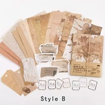 海外　紙モノ　コラージュセット　Ｂ　30点