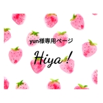 yun様専用ページ