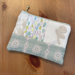 ミナペルホネン　⚮̈﻿パッチワークミニポーチ 12センチ