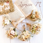 ドライフラワー スワッグ ガーランド◇natural antique◇