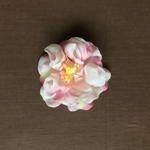 薔薇のリボンバレッタ