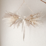 リボンスワッグ　white beige