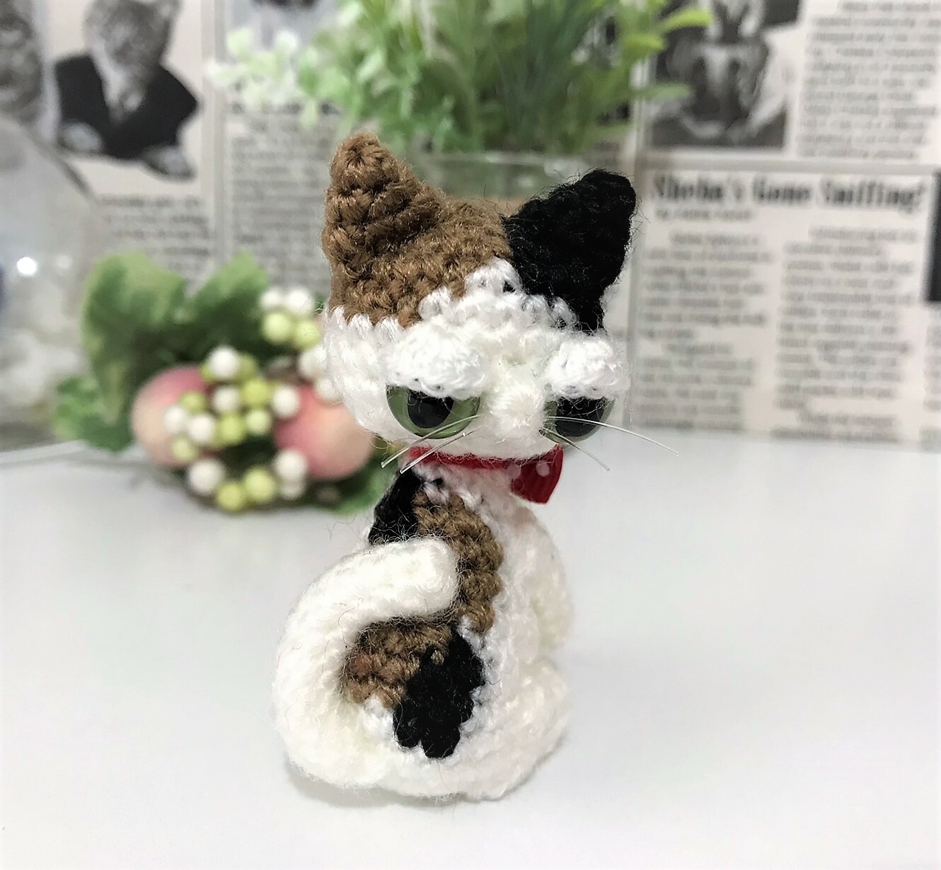 三毛猫 - あみぐるみの人気通販 | minne 国内最大級の