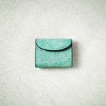 flap mini wallet [ ALASKA_pastel green ]