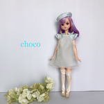 リカちゃん服　22cmドール服　 雨色の向こうから