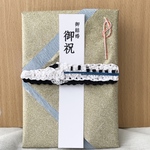 新幹線のぞみの祝儀袋(ブローチ仕様)