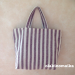 再販5回目♡ストライプのふんわりトート