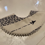 【受注販売】個性的⭐︎キナリ飛行機雲のラウンドスタイ