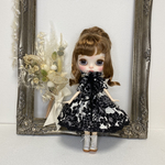 黒花ワンピース　NO.4 ブライスワンピース　
