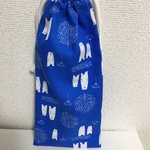 送料無料！縦長巾着　お箸入れなど