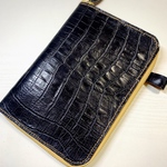 (受注作成)手帳カバーB6サイズラウンドZIPニューアルバート309