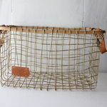 【SALE50％OFF】革のサコッシュ　/　ピンクゴールド