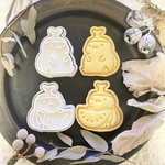カブトムシ 2個セット【クッキー型】【ふとっちょどうぶつ】
