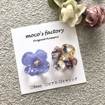 New✨【金具変更可◯】フラワーピアス/イヤリング