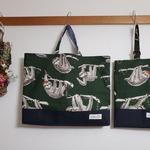 オーダー品　レッスンバッグ&上履き入れセット