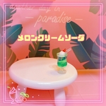 ミニチュア⭐︎めろんクリームソーダ