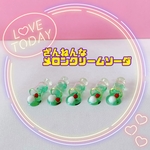 ミニチュア ⭐︎ざんねんな メロン クリームソーダ