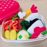【送料込み♡受注製作】フェルト おままごと お弁当♡