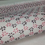 刺し子ふきん 2色６角小花模様