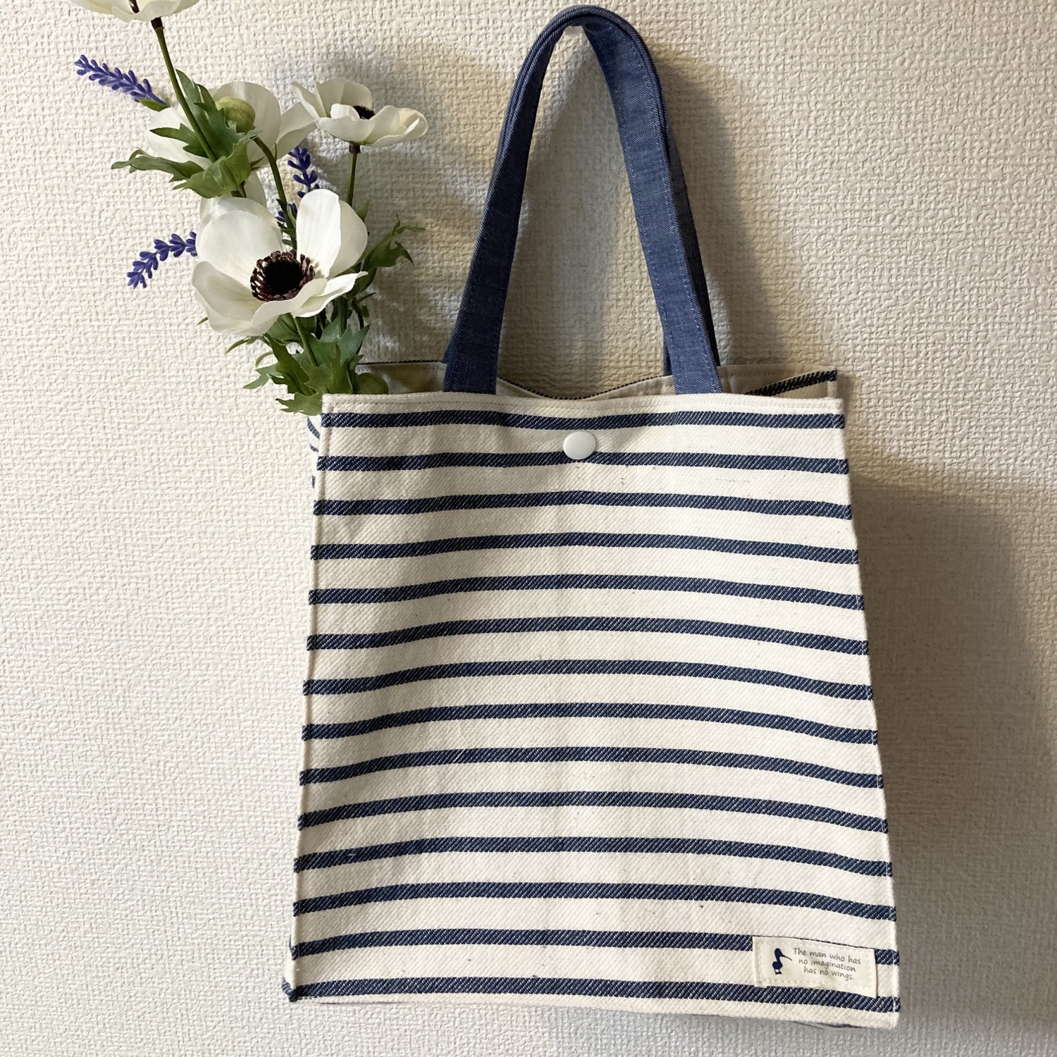スクエア - トートバッグの人気通販 | minne 国内最大級のハンドメイド ...