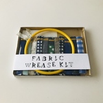 再販！ FABRIC WREASE KIT  リース　BLUE  